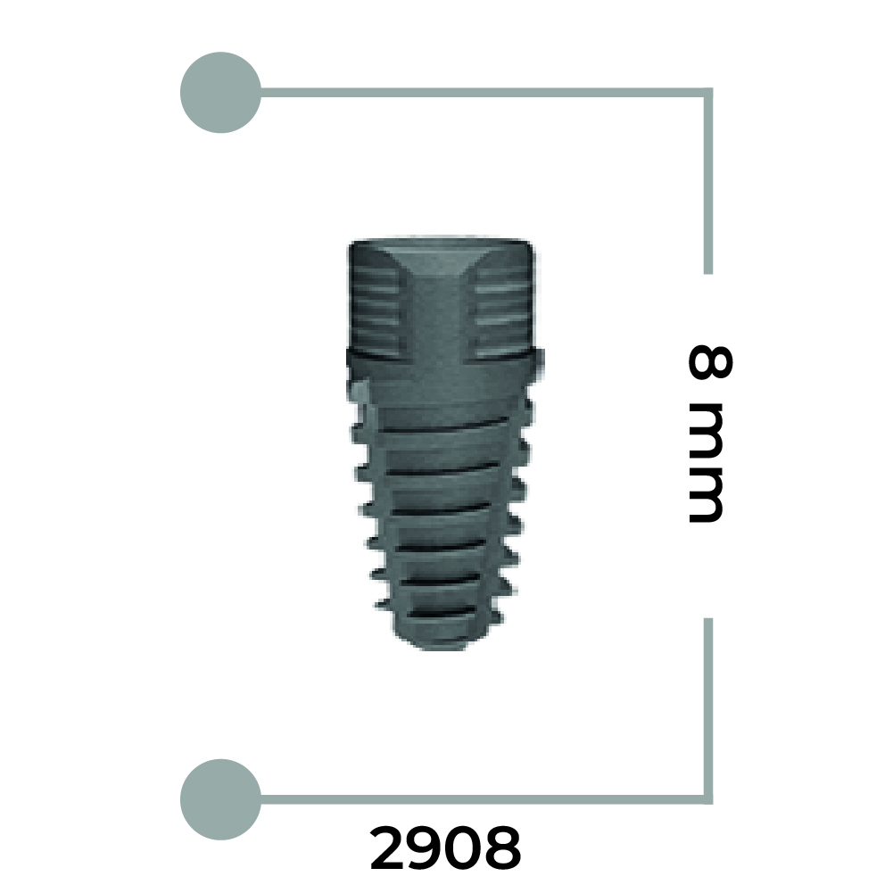 Ø 2.9 Serisi  L8 mm (Çok Yakında)