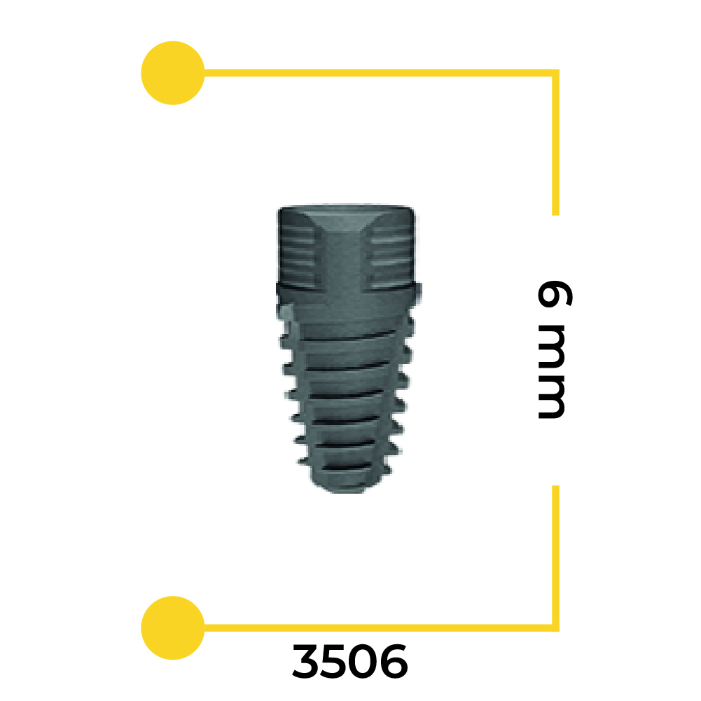 Ø 3.5 Serisi L 6 mm