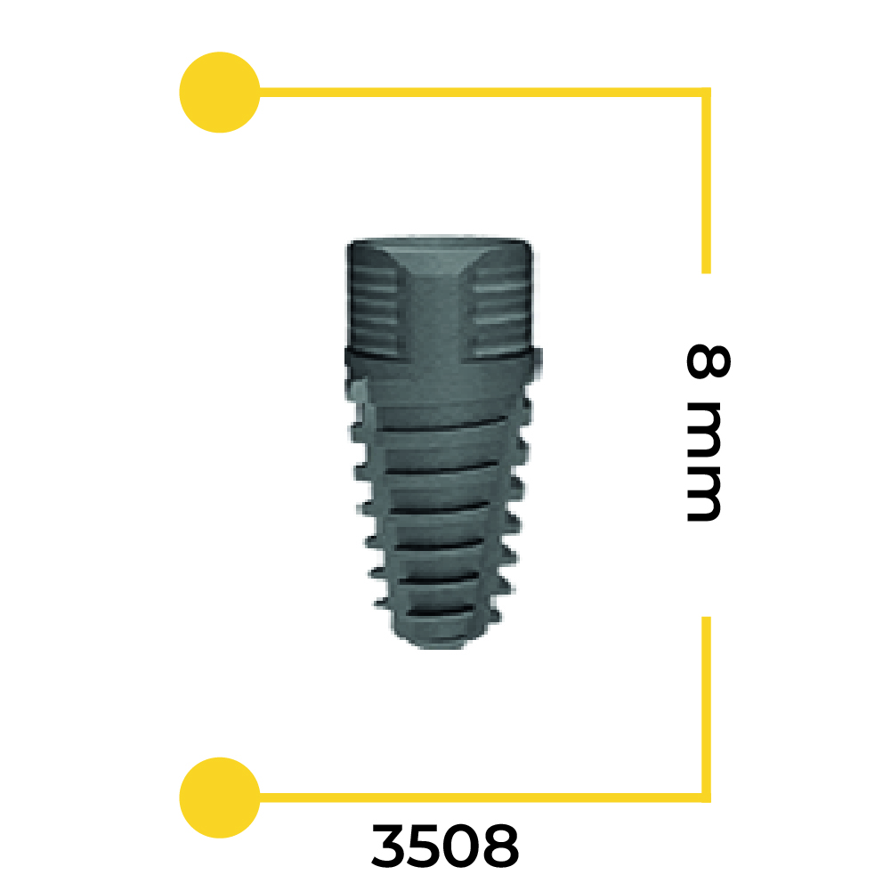 Ø 3.5 Serisi  L8 mm