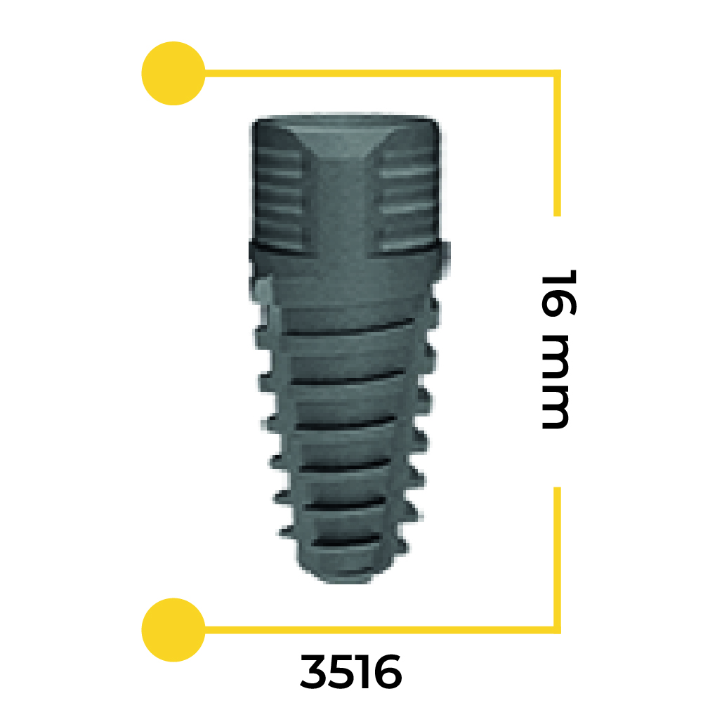 Ø 3.5 Serisi 16 mm